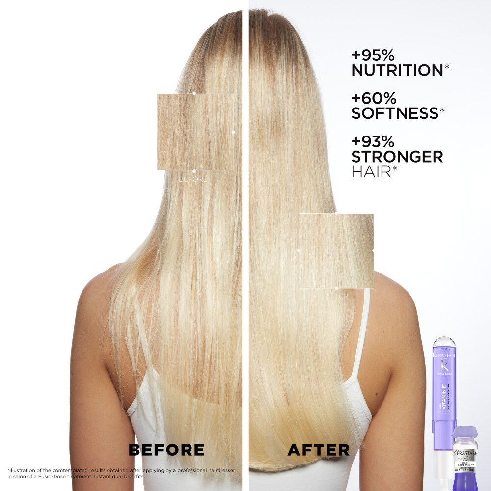Hair frizz clearance treatment salon